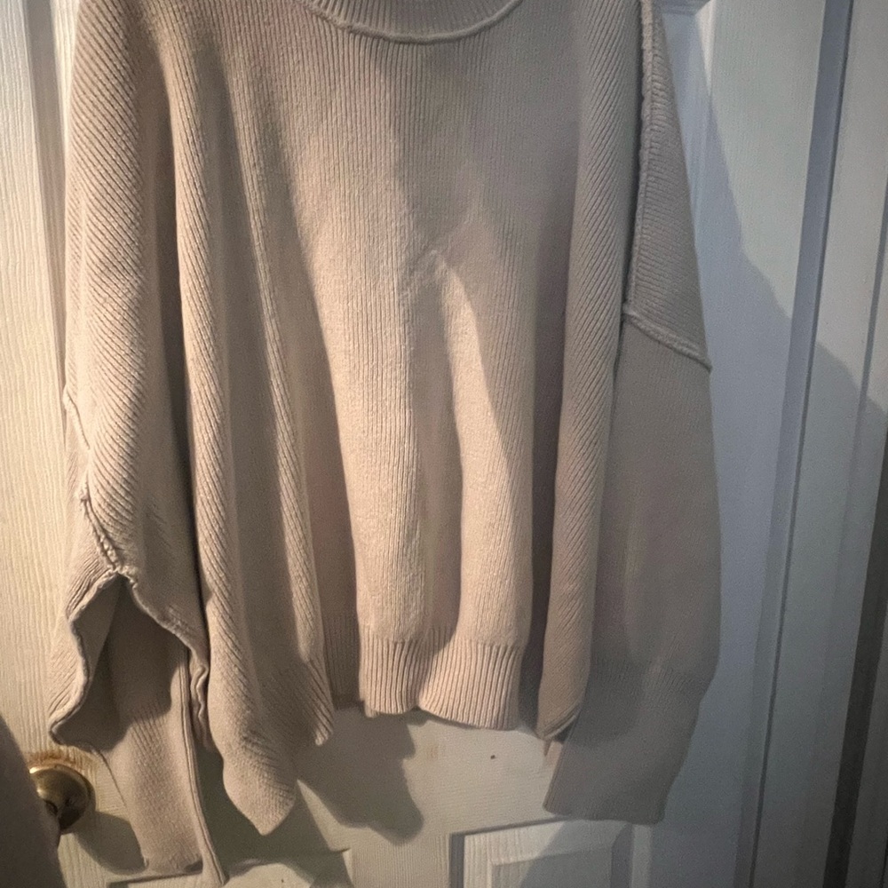 Chic Soul Cozy Cream Women's Sweater Size 2x